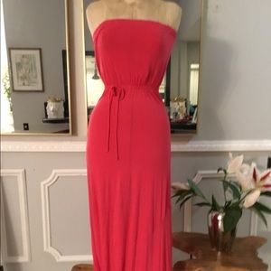 Strapless dress